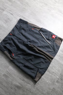 2000s technical wide work shorts