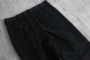 1990s PELLY ELLIS 2tuck black slacks