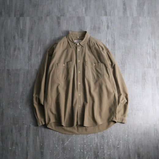 1990s ARMANI JEANS chamois cloth shirt