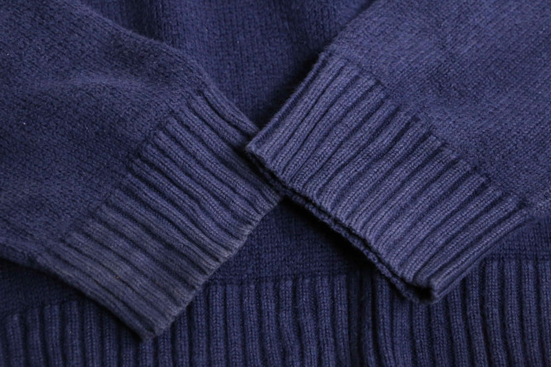 "Polo by Ralph Lauren" navy cotton knit