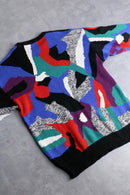 mulch pattern cotton knit