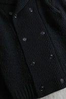 DIESEL double breasted knit jacket