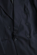 1990s Yves Saint Laurent double breasted tailored jacket