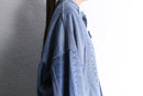 "Re:make" denim patchwork china jacket