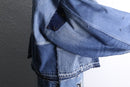 "Re:make" denim patchwork china jacket