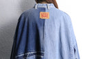 "Re:make" denim patchwork china jacket