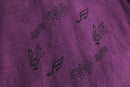 melody design purple shirt jacket