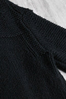 DIESEL double breasted knit jacket