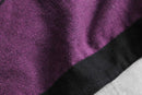 melody design purple shirt jacket