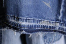 "Re:make" denim patchwork china jacket