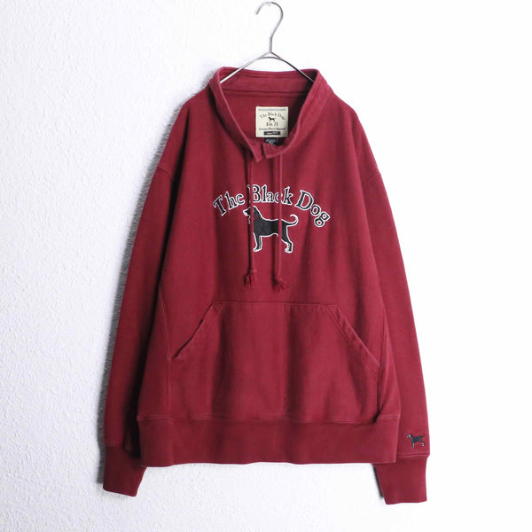 "The Black Dog" Bordeaux sweat shirt