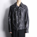 black color double riders jacket