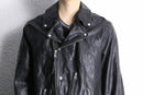 black color double riders jacket