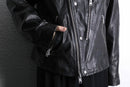 black color double riders jacket
