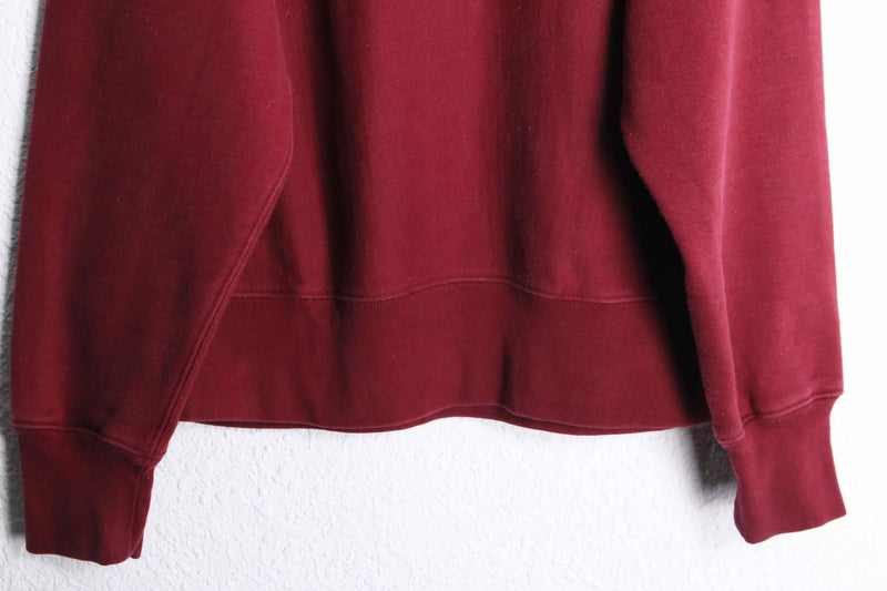 "The Black Dog" Bordeaux sweat shirt