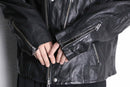 black color double riders jacket