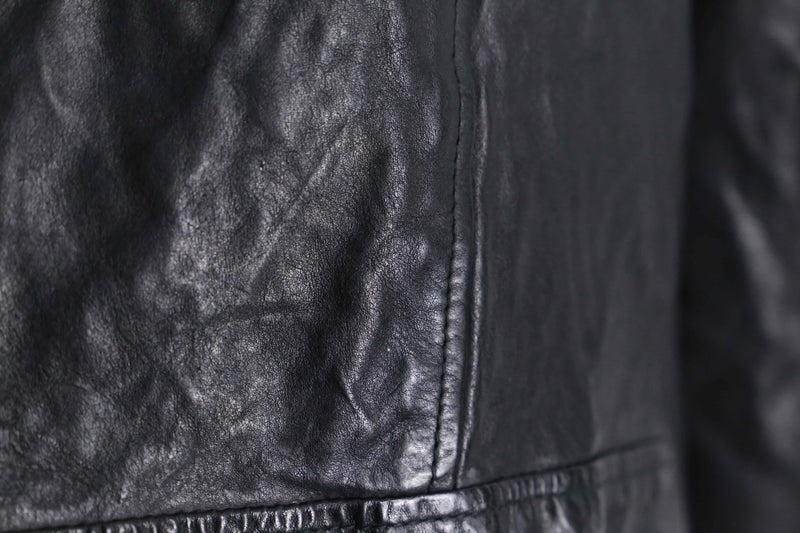 black color double riders jacket