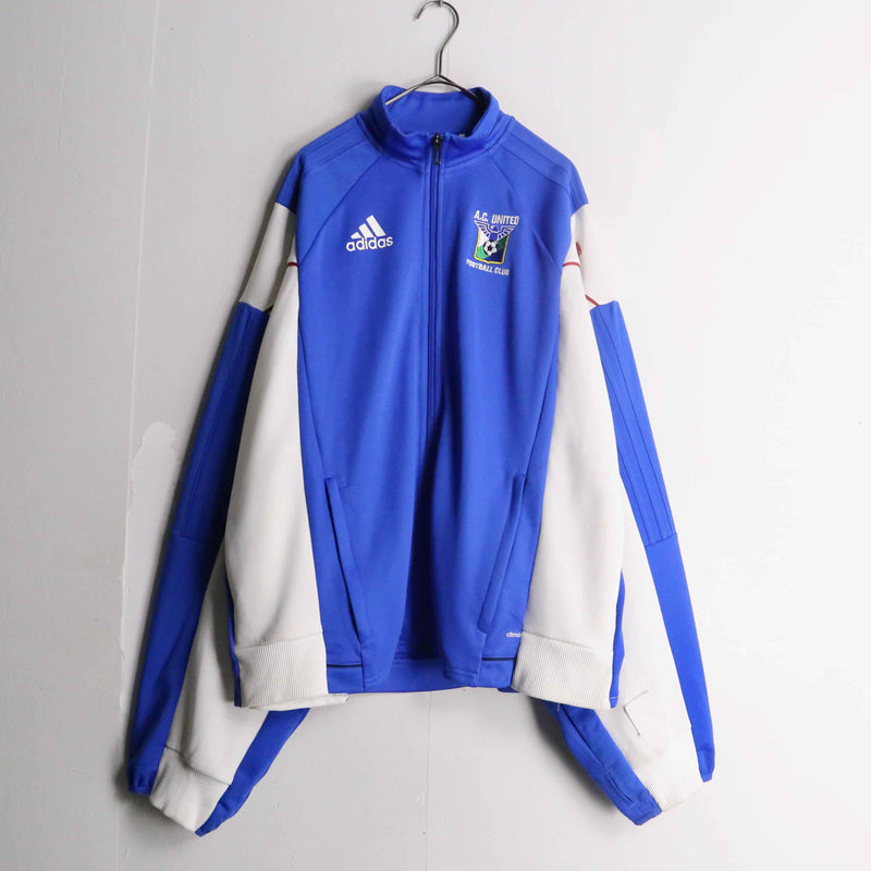 remake "再構築" blue color track jacket