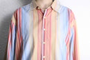 “GAP” pastel multi stripe shirt