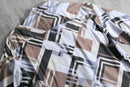 2000s A/X geometric pattern cotton shirt
