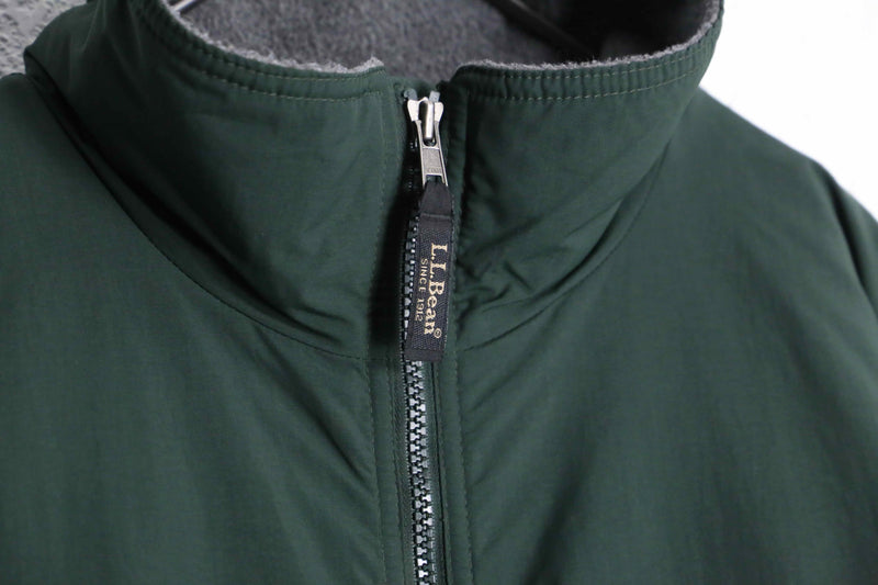 1990's L.L.Bean nylon jacket "Green"
