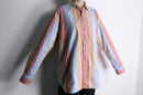“GAP” pastel multi stripe shirt