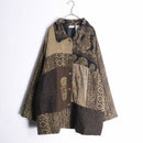 "90's white stag" ethnic jacket