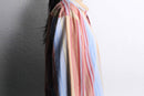“GAP” pastel multi stripe shirt