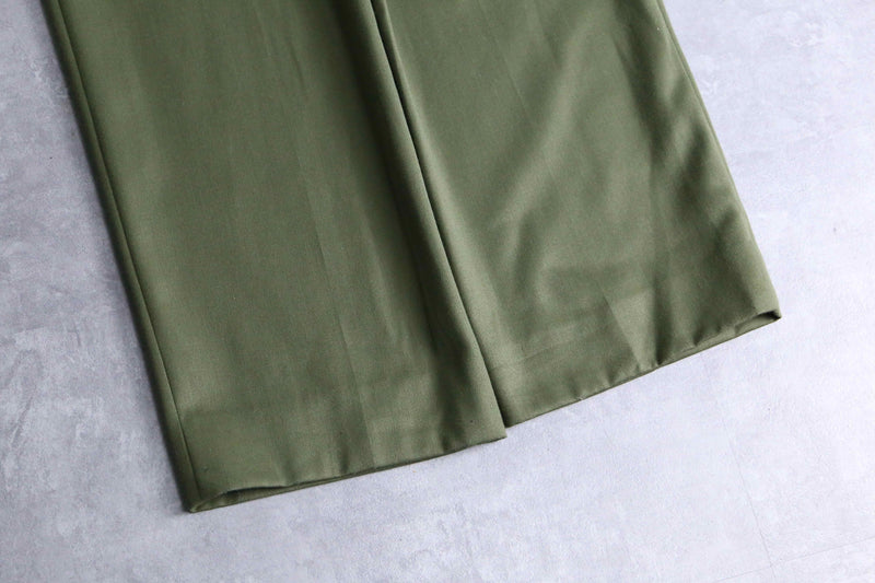 light green western straight slacks