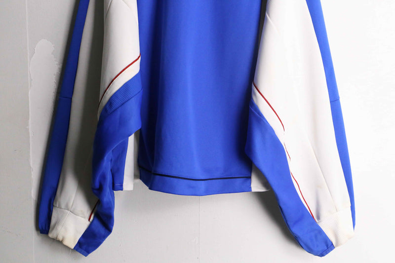 remake "再構築" blue color track jacket