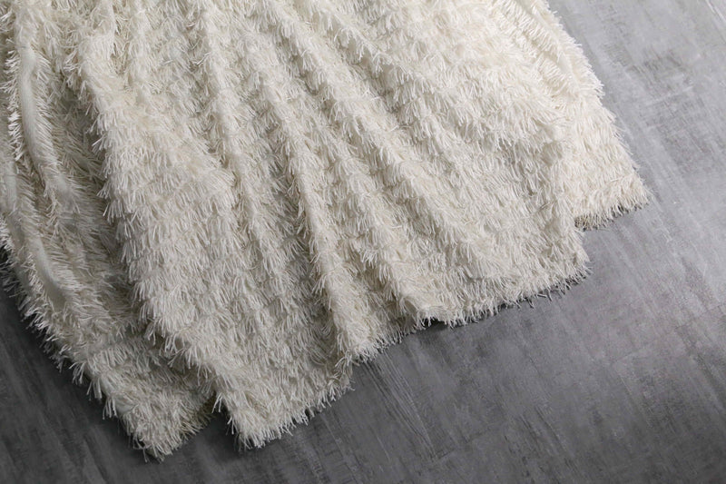 dolman sleeve sheer shaggy pull