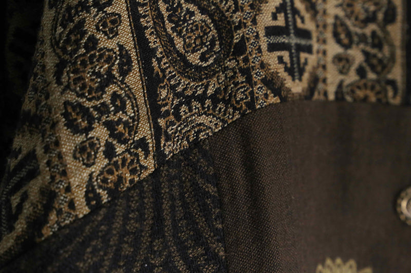 "90's white stag" ethnic jacket