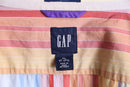 “GAP” pastel multi stripe shirt