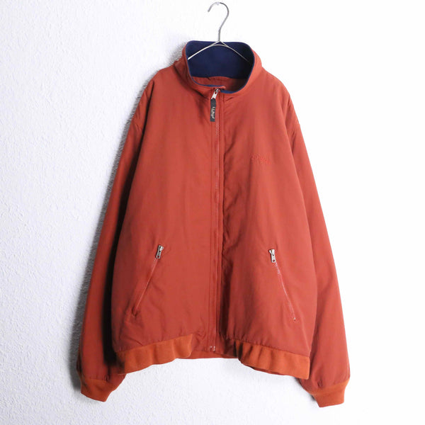 1990's L.L.Bean nylon jacket "vermilion"