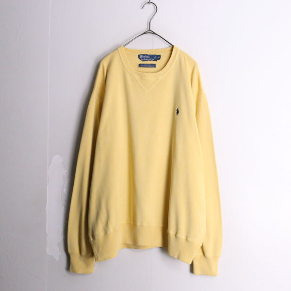 “Polo by RL” yellow cotton sweat