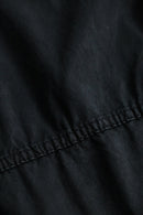 black lyocell spandex d-ring cargo pants