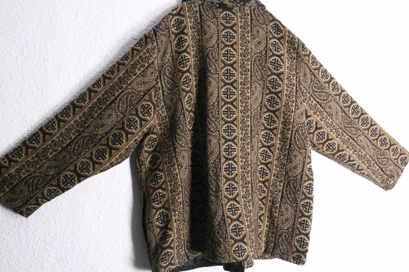 "90's white stag" ethnic jacket