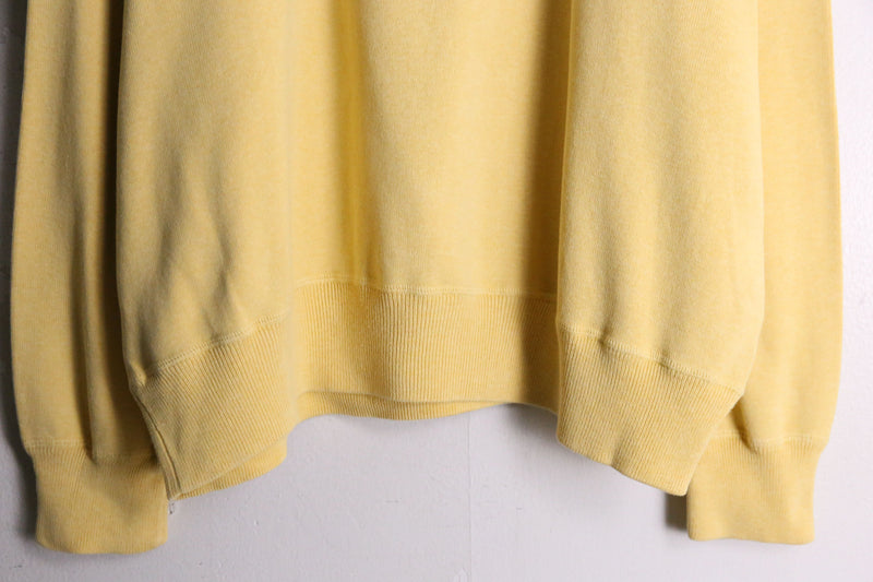 “Polo by RL” yellow cotton sweat