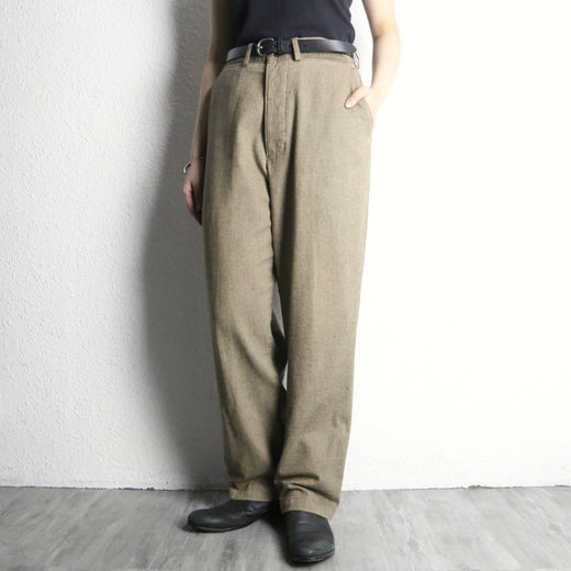 “POLO SPORT” melange beige cotton trouser