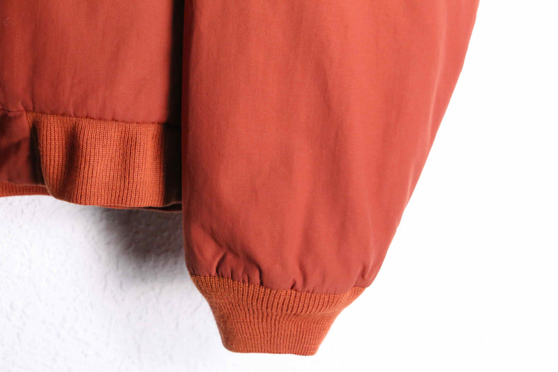 1990's L.L.Bean nylon jacket "vermilion"