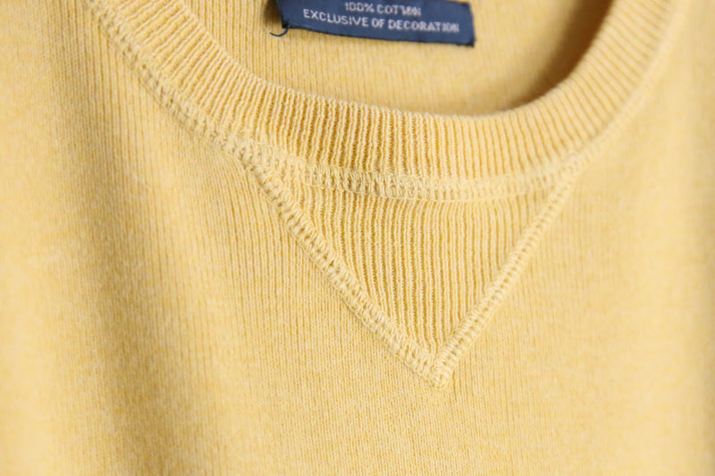 “Polo by RL” yellow cotton sweat