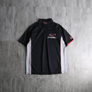 2000s bicycle S/S half zip top
