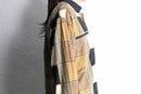 patchwork border design l/s shirt