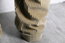 gold corduroy 2tuck wide tapered pants