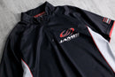 james motorsports half zip racing jersey