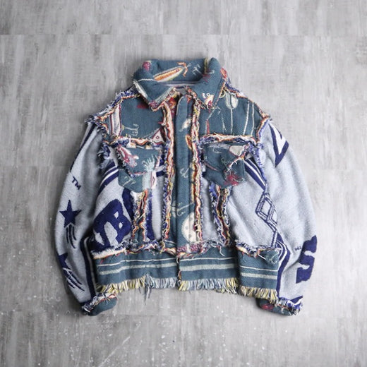 "Re:make" rug tracker jacket