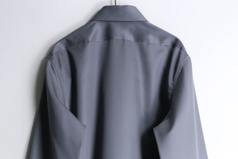 "Calvin Klein" gray dress shirt