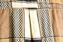 patchwork border design l/s shirt