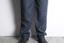 light blue total pattern trouser