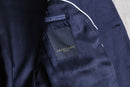 navy fine wool tailored jacket